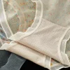 Ladies' mugwort base lace mesh girl's edition LS printed floral ice silk triangle pants 2337 Li has copyright Application Scenario